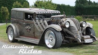 Mechanic Builds 130mph Rat Rod  RIDICULOUS RIDES [upl. by Kamilah]