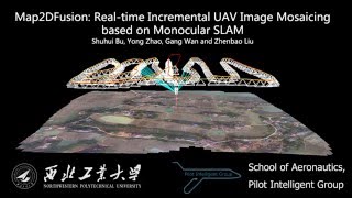 Map2DFusionRealtime Incremental UAV Image Mosaicing based on Monocular SLAM [upl. by Frye578]