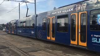 Stagecoach Sheffield SuperTram 113 At Gleadless From Herdings Park To Cathedral [upl. by Armalla]