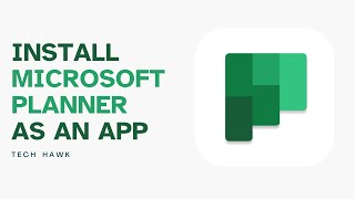 Install Microsoft Planner as an App  Desktop App for Planner  Planner Software of Office 365 [upl. by Airotkiv809]