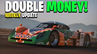 DOUBLE MONEY amp DISCOUNTS GTA Online Weekly Update [upl. by Remlap208]