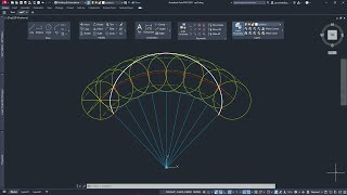 Mastering the Epicycloid Drawing Intricate Curves with AutoCAD [upl. by Haeluj408]