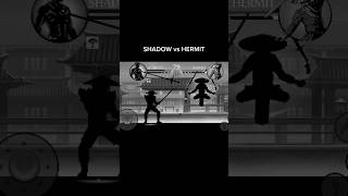 SHADOW VS HERMIT GONE WRONG  shadowfight2 shortsfeed [upl. by Akiram]