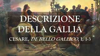 Cesare  Descrizione della Gallia [upl. by Orodoet]