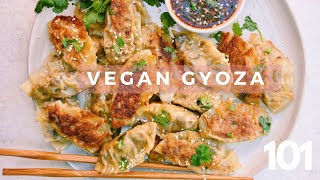 HOW TO VEGAN GYOZA RECIPE [upl. by Mehta]