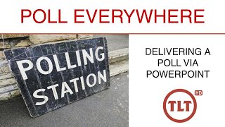 Poll Everywhere Delivering Your Poll Through PowerPoint [upl. by Bodwell]