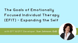 The Goals of Emotionally Focused Individual Therapy [upl. by Lolly249]