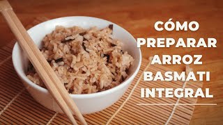 Cómo preparar arroz basmati integral [upl. by Unni]