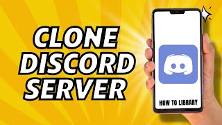 How To Clone Discord Server  Quick And Easy [upl. by Arodoeht]