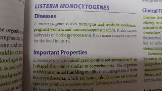 Listeria Monocytogenes  MICROBIOLOGY [upl. by Ahsilem]