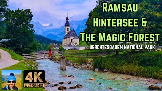 Explore Ramsau Germany Zauberwald amp Lake Hintersee Berchtesgaden National Park [upl. by Obeded]