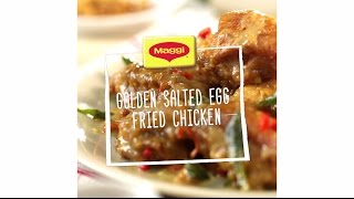 Golden Salted Egg Fried Chicken [upl. by Parish]