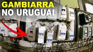 ELETRICISTA no URUGUAI disjuntores de 50 anos funcionando [upl. by Uta]