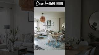 Small Living Room Dining Room Combo Design Ideas [upl. by Ennayram105]