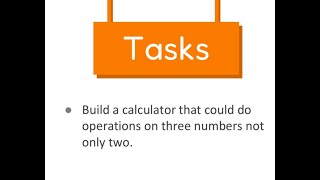 Build a calculator that could do operations on three numbers not only two الدرس الثالث [upl. by Okoyk]