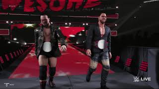 WWE 2K19 The MiztourageBTeam Entrance PS4Xbox OnePC [upl. by Keyes]