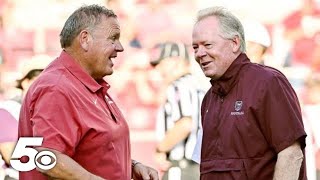 ESPN Bobby Petrino back as Razorback football coach [upl. by Jocelyn]