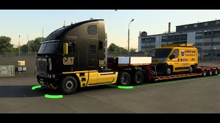 ✅ETS2  v148  freightliner  Ulferts BF3  2 t  🇷🇺  🇷🇺  ProMods v266  Logitech G29 [upl. by Llehcnom]