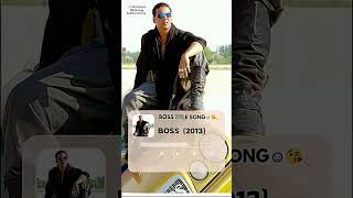 BOSS TITLE SONG💜🧡❤️ FROMBOSS MOVIE 2013 ASKHAY KUMAR OR YO YO HONEY SINGH [upl. by Wake]