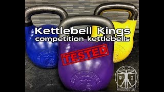 Kettlebell Kings Competition Kettlebells Review [upl. by Jessie331]