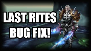 How To Fix Last Rites Bugged Quest  World Of Warcraft [upl. by Norat981]