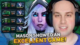 MASON SHOWED AN EXCELLENT GAME on DROW RANGER CARRY [upl. by Ibrahim]