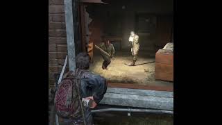 Tlou explosive Joel  The Last of Us Part I remake Ps5 Ellie brutal stealth [upl. by Zildjian59]