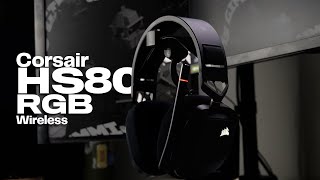 Corsair HS80 RGB Wireless  Still a good choice in 2023 [upl. by Mady]