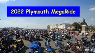 2022 Plymouth MegaRide  1000s of Motorbikes descend on Plymouth Hoe for Charity Event [upl. by Gayler]