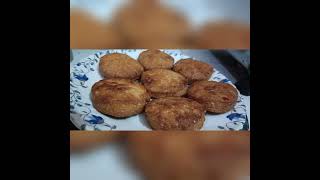 Khasta tikiya recipe ❤️ rajjab ki dish tikiya  sweet  cookies  khasta tikiya  shorts [upl. by Yenots783]