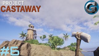 Ile du phare et agrandissement du radeau  Project Castaway 6 Lets playGameplay fr 2024 [upl. by Woolley816]