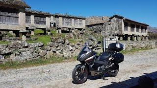 Honda Integra NC750 Gerês National Park ride [upl. by Trik]