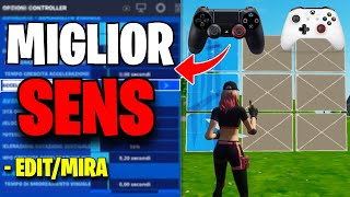 La MIGLIOR SENSIBILITÀ per i PAD da PS4XBOXPC su Fortnite [upl. by Goldsmith920]