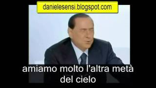 Berlusconi sulla sua Nessma TV Parte 12 [upl. by Aralc]