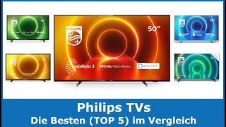 Die besten Philips TVs amp Fernseher 2024 TOP 5 🥇 Testsieger im Vergleich gut und günstig [upl. by Gunter685]