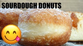 BEST SOURDOUGH DONUTS HOW TO MAKE BOMBOLONI [upl. by Marnia]