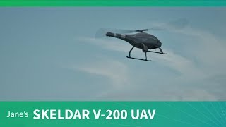 Paris Air Show 2019 Skeldar V200 unmanned aerial vehicle UAV program update [upl. by Glialentn235]