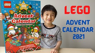 Opening Lego Advent Calendar 2021  24 Activity Books Collection  Count Down to Christmas [upl. by Philly239]