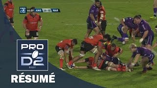 PRO D2  Résumé AngoulêmeNarbonne 2310  J14  Saison 20162017 [upl. by Hartzell622]