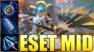 Giga Shields Eset Mid  SMITE 118 Gameplay [upl. by Ralina139]