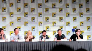 Chuck  The Casts Last Words at SDCC ComicCon 2011 [upl. by Gniw987]