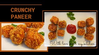 Crunchy Paneer Paneer Recipes  Kids special [upl. by Boys158]