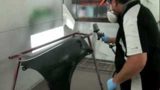 Basic Steps How To Spray Primer Sealer [upl. by Hoi]