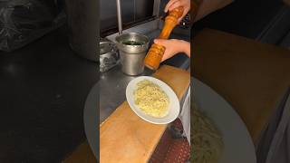 Cacio e Pepe simple easy dish peppinos fyp pasta cheese food cooking [upl. by Ahsennod]