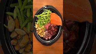 Crockpot dog food recipe 🥘🐕 shorts [upl. by Arutek668]