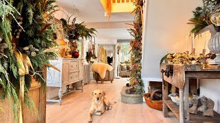 Natural Christmas Decor🌲ENTRYWAY amp SITTING ROOM Christmas Decorating Ideas🌲 [upl. by Nylarat]