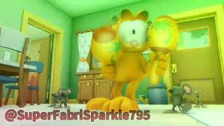 Garfield y Los Ratones Bailando Spooky Scary Skeletons [upl. by Aryhs]