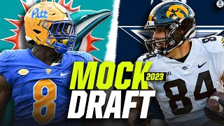 2023 NFL Mock Draft SEVENROUND breakdown  CBS Sports [upl. by Maharba]