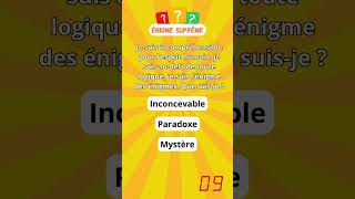 Devinette amp Énigme Quotidienne en Français 🔍 Des défis pour stimuler votre cerveau 🧠 [upl. by Cyndie]