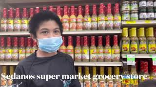 Vlog 23 Sedanos Walking Tour Inside Super Market and Grocery Store Florida USA [upl. by Yeorgi]